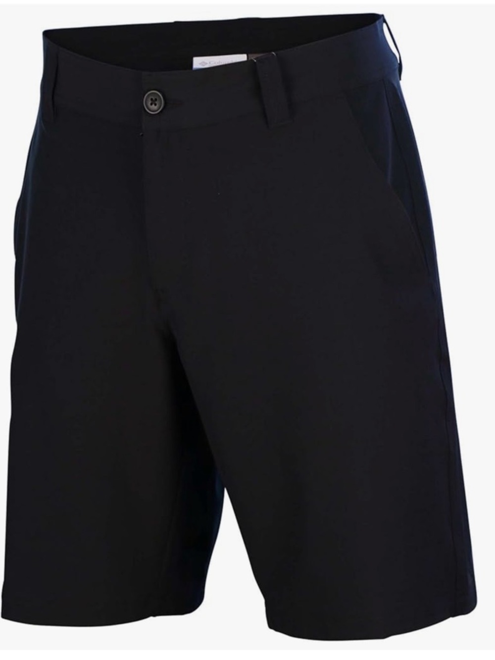 Columbia Black Men's Flat-Front Performance Shorts size 36 W 10 L NWT